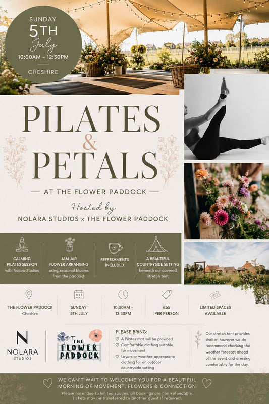 Pilates and Petal Sunday 5th July 2026