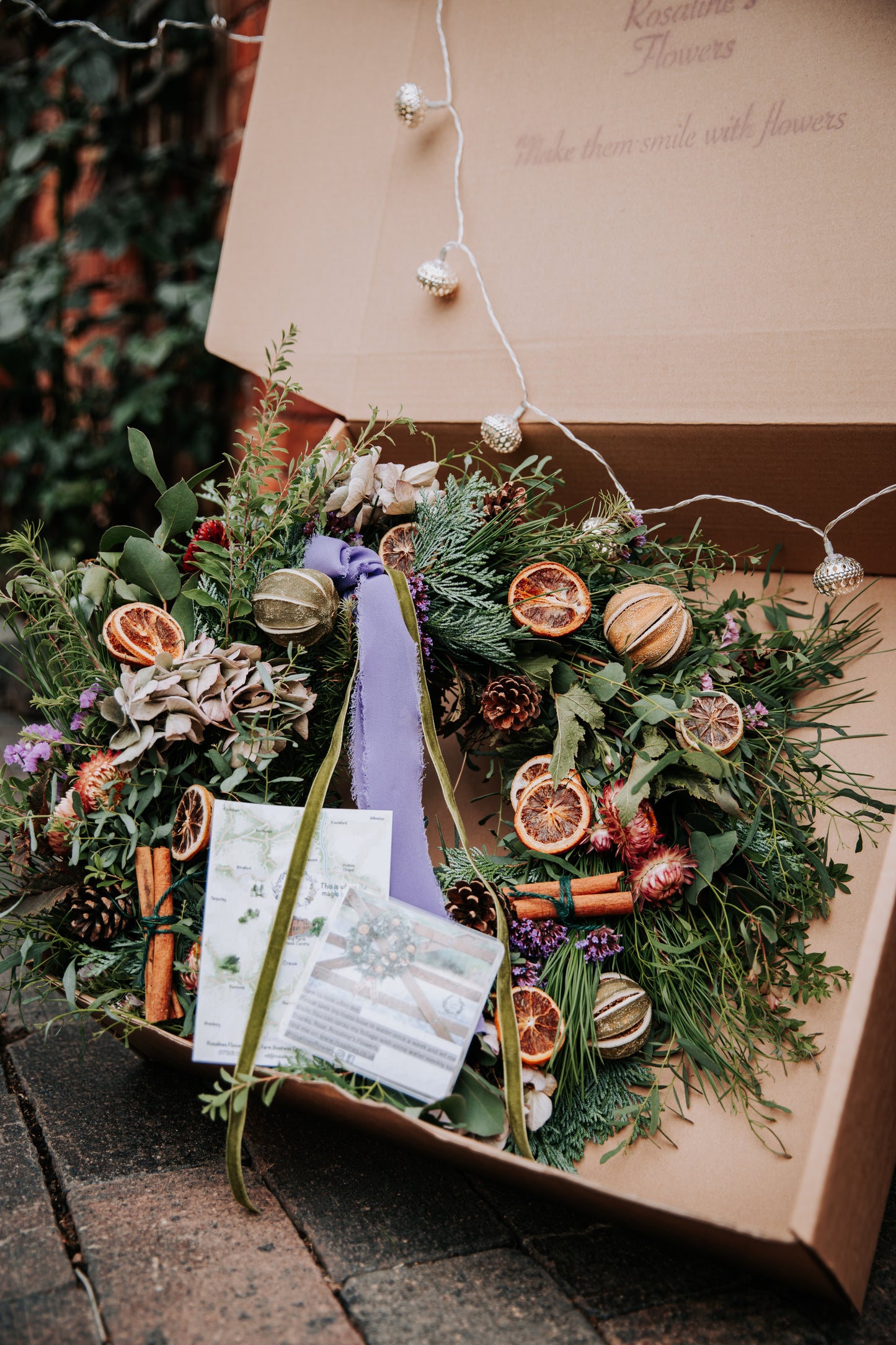 Bespoke Christmas Wreath (Postal)