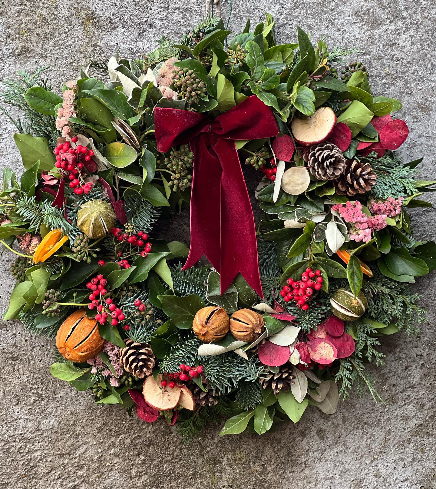 Bespoke Christmas Wreath (Postal)